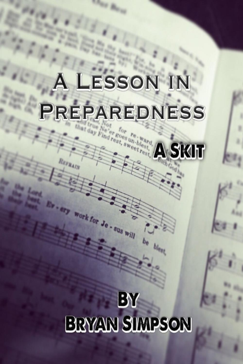 Big bigCover of A Lesson in Preparedness