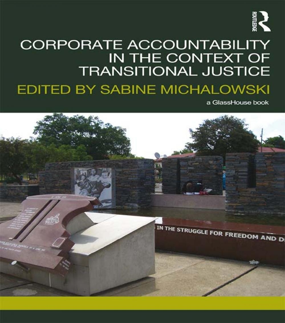 Big bigCover of Corporate Accountability in the Context of Transitional Justice