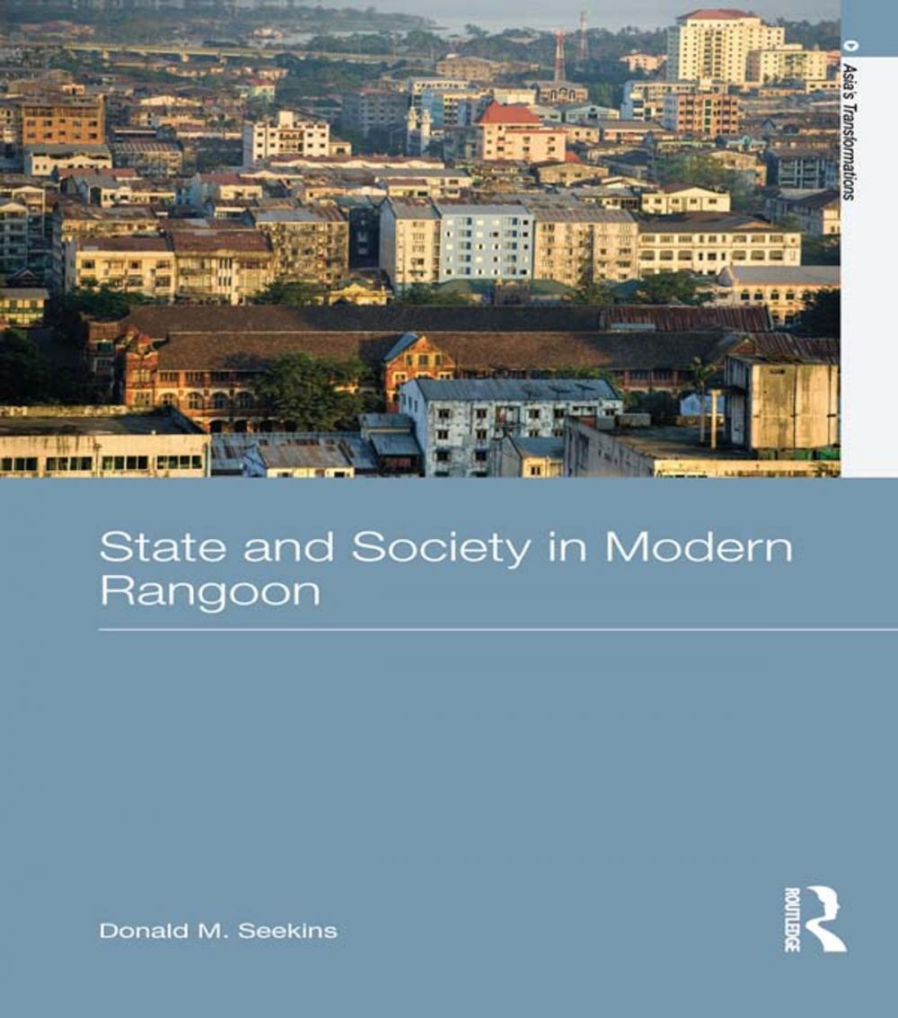 Big bigCover of State and Society in Modern Rangoon