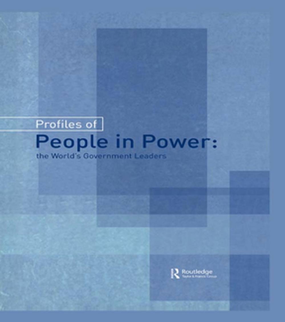 Big bigCover of Profiles of People in Power