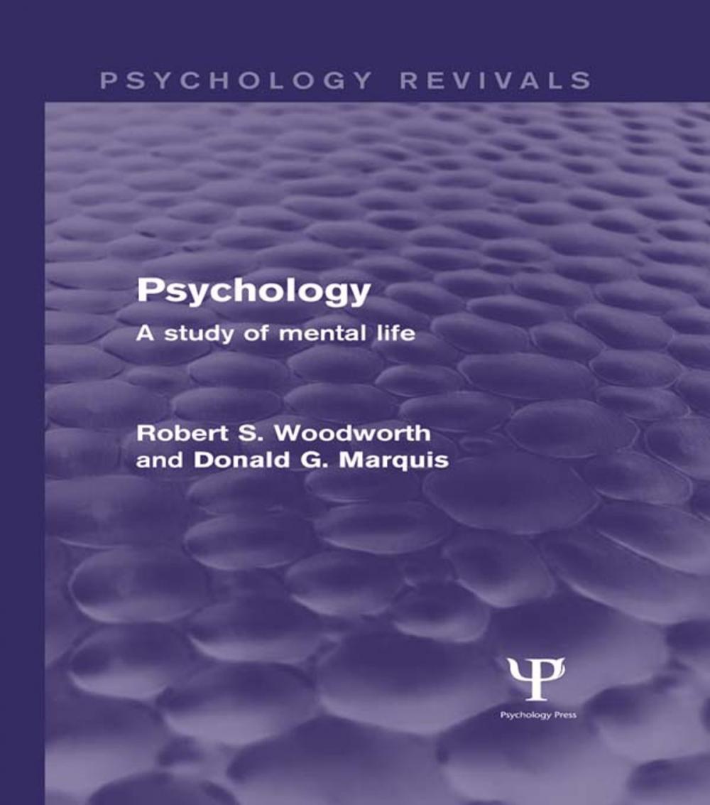 Big bigCover of Psychology (Psychology Revivals)