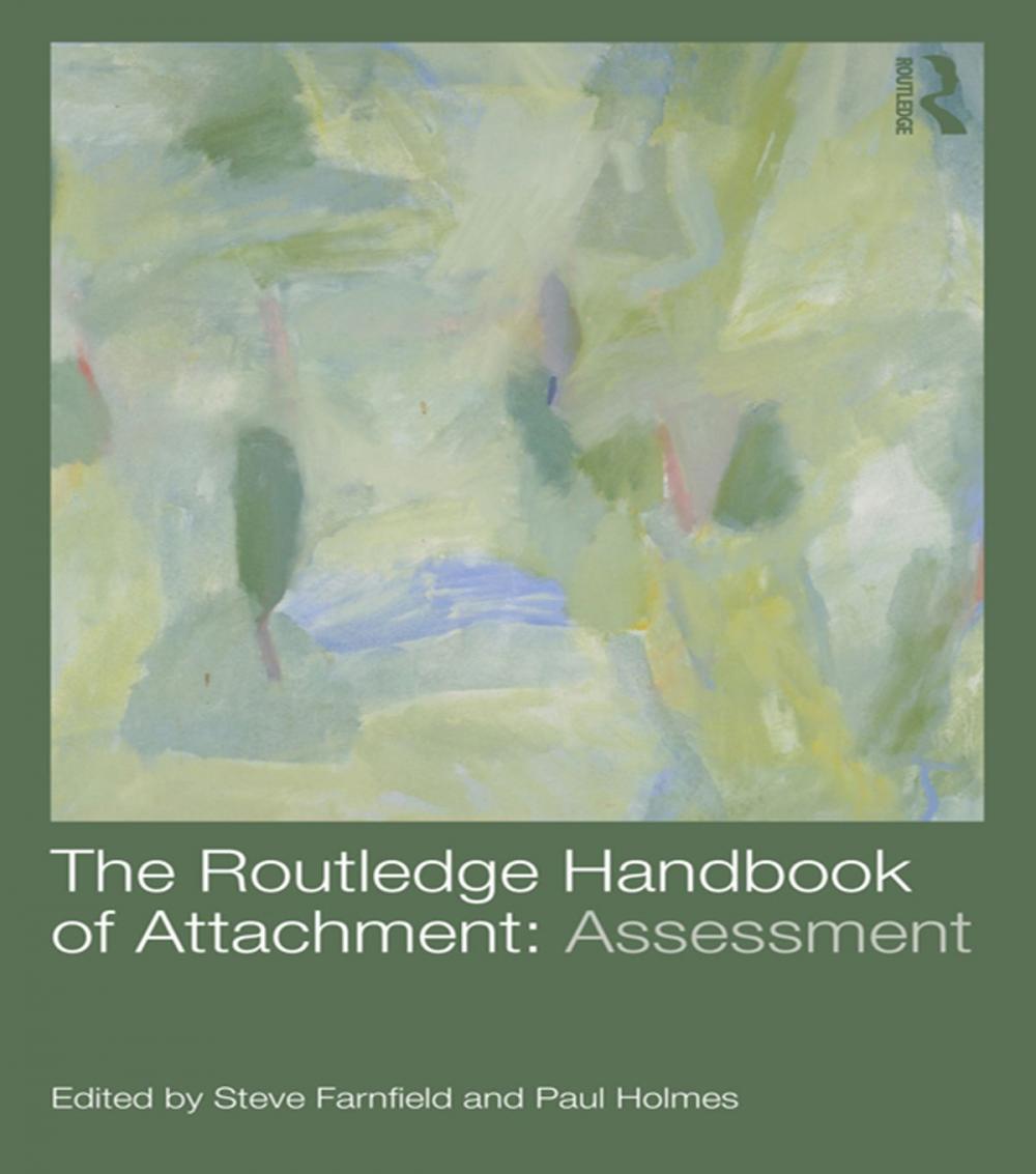 Big bigCover of The Routledge Handbook of Attachment: Assessment