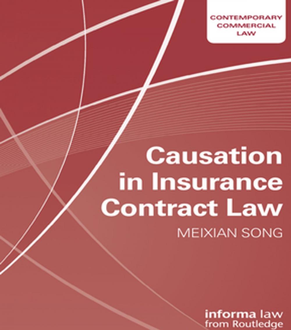 Big bigCover of Causation in Insurance Contract Law