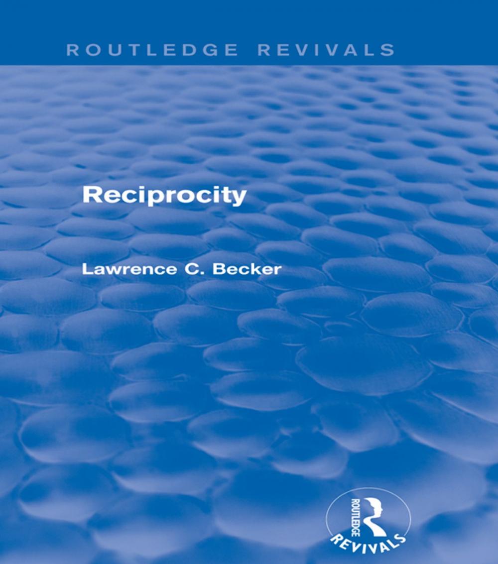 Big bigCover of Reciprocity (Routledge Revivals)