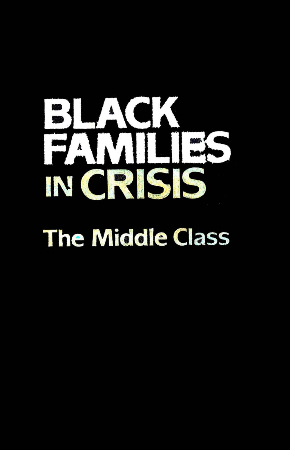 Big bigCover of Black Families In Crisis