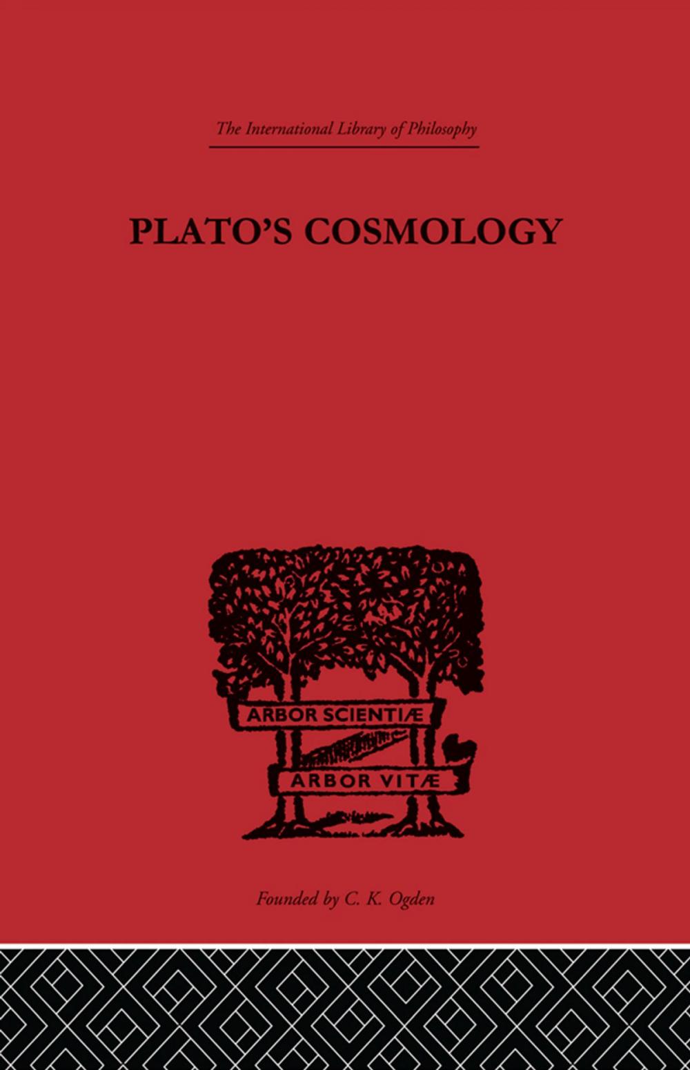 Big bigCover of Plato's Cosmology