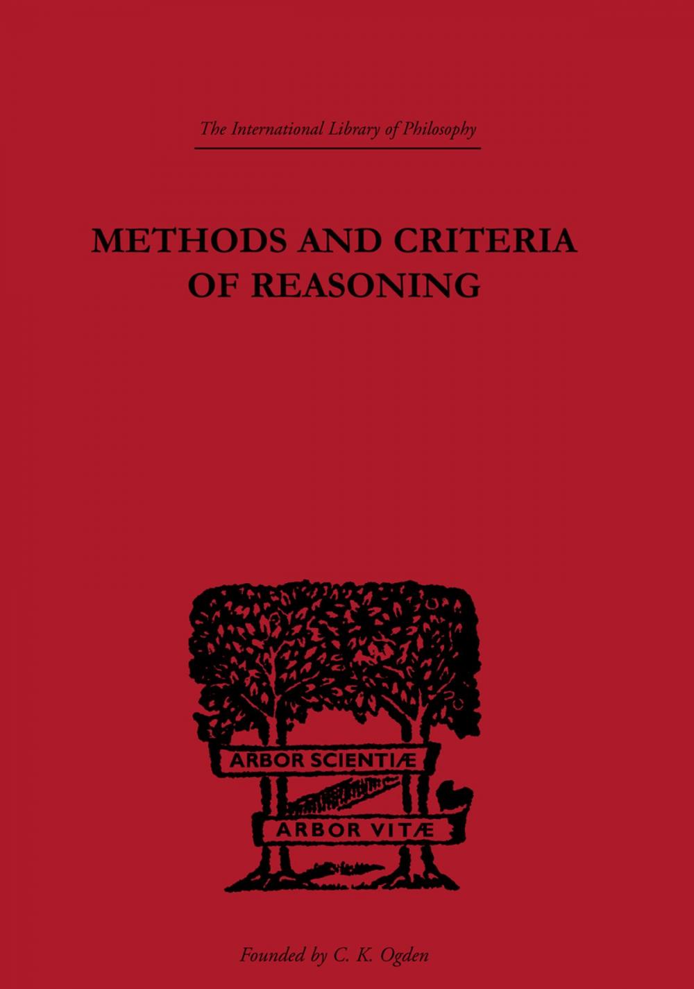 Big bigCover of Methods and Criteria of Reasoning