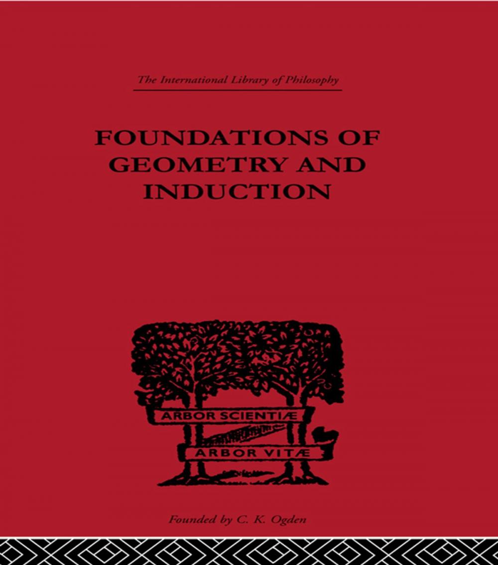 Big bigCover of Foundations of Geometry and Induction