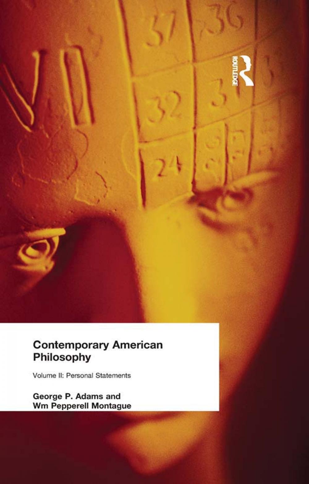 Big bigCover of Contemporary American Philosophy