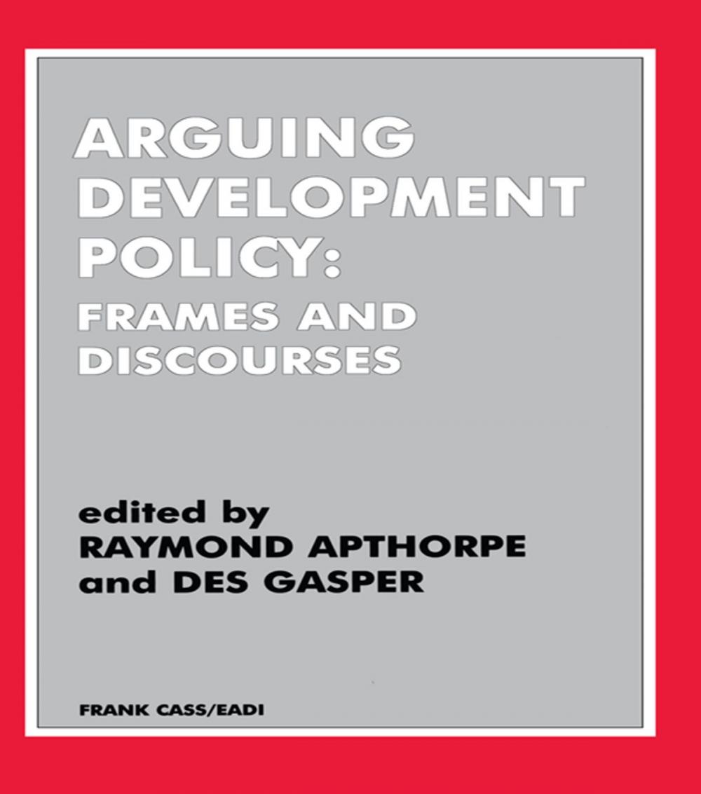 Big bigCover of Arguing Development Policy