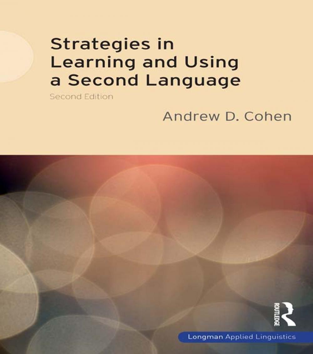 Big bigCover of Strategies in Learning and Using a Second Language