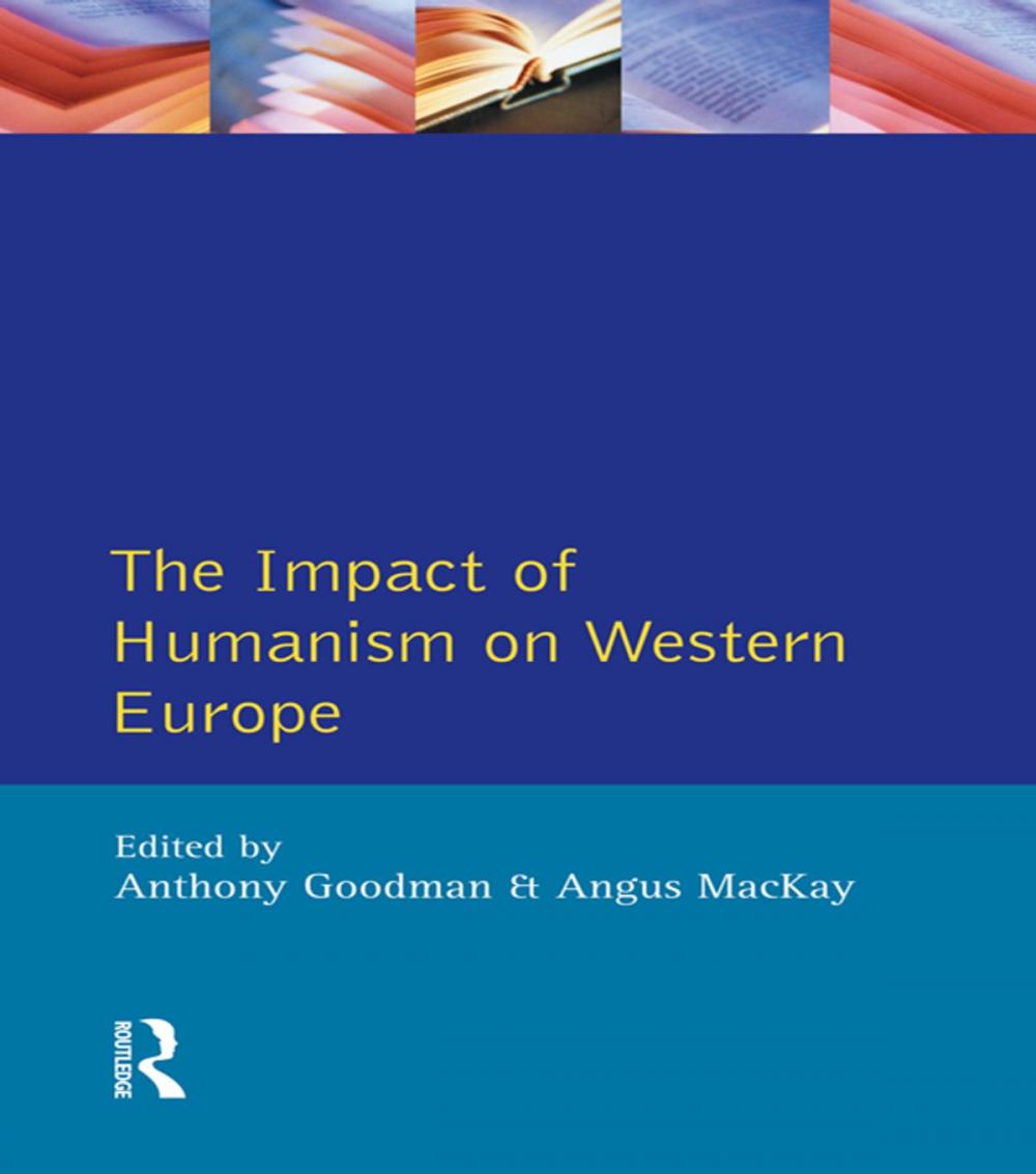 Big bigCover of Impact of Humanism on Western Europe During the Renaissance, The