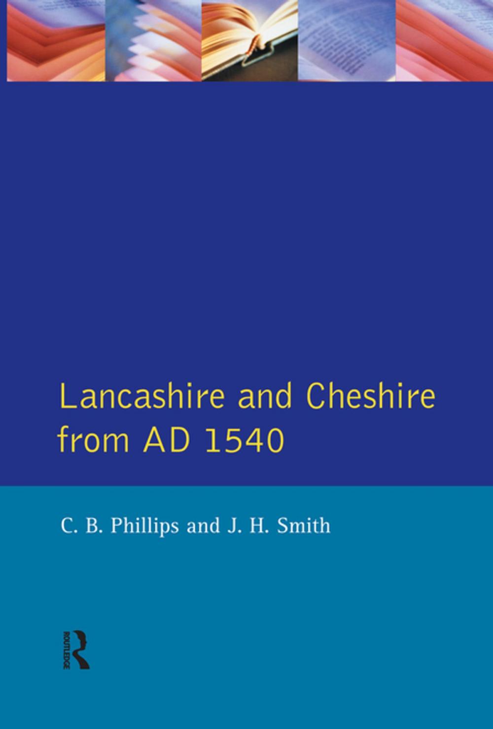 Big bigCover of Lancashire and Cheshire from AD1540