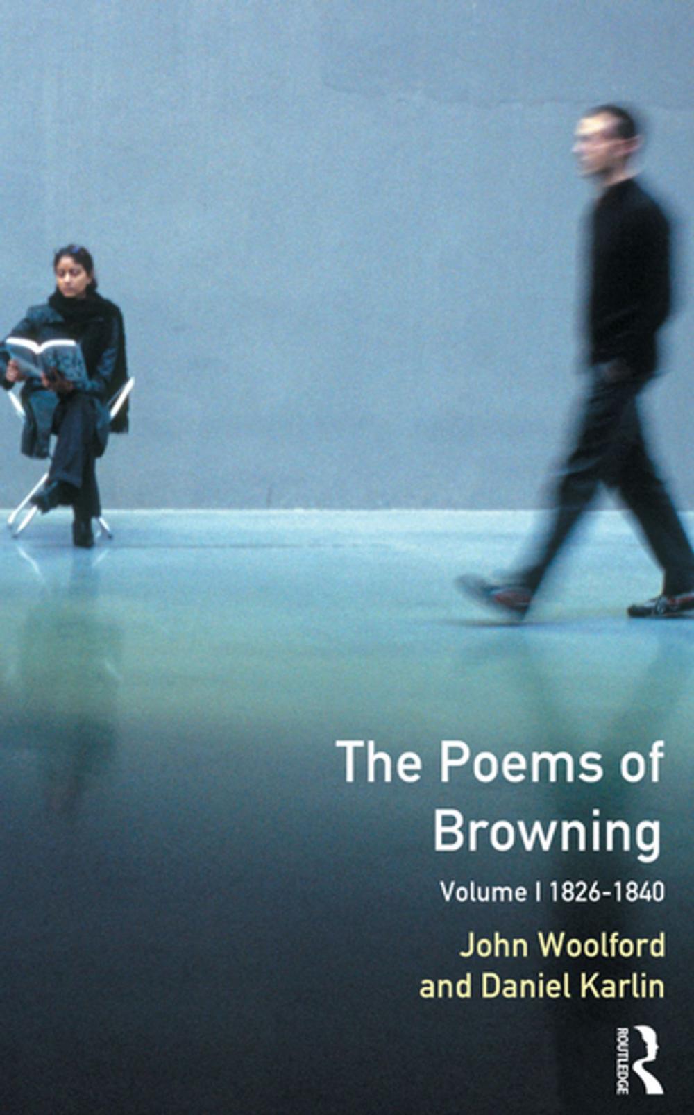 Big bigCover of The Poems of Browning: Volume One