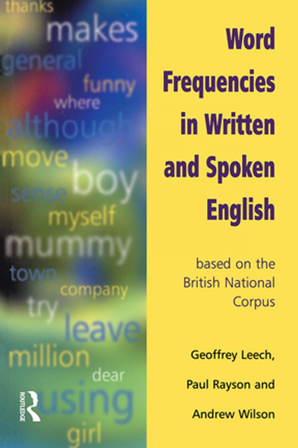 Big bigCover of Word Frequencies in Written and Spoken English