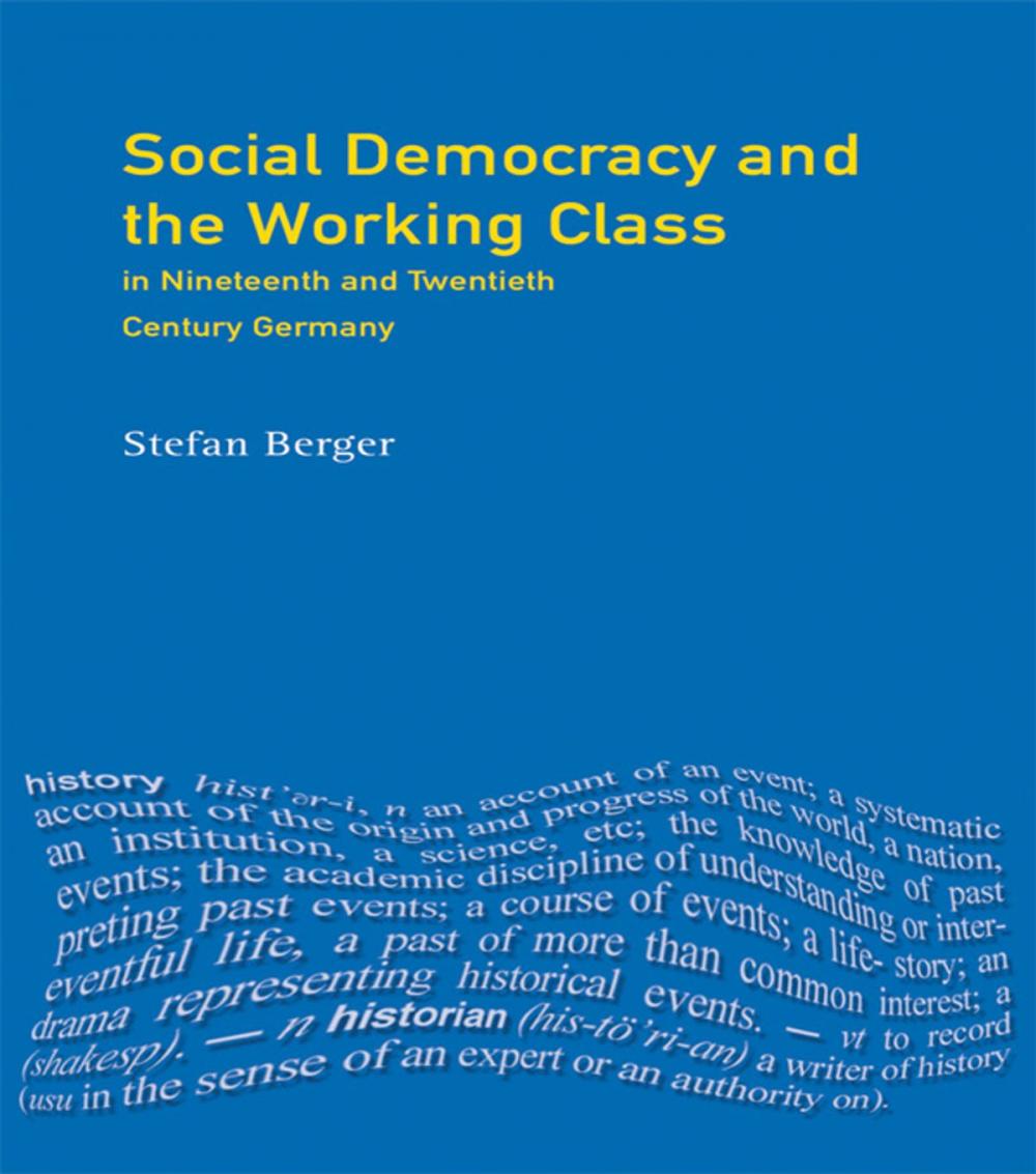 Big bigCover of Social Democracy and the Working Class