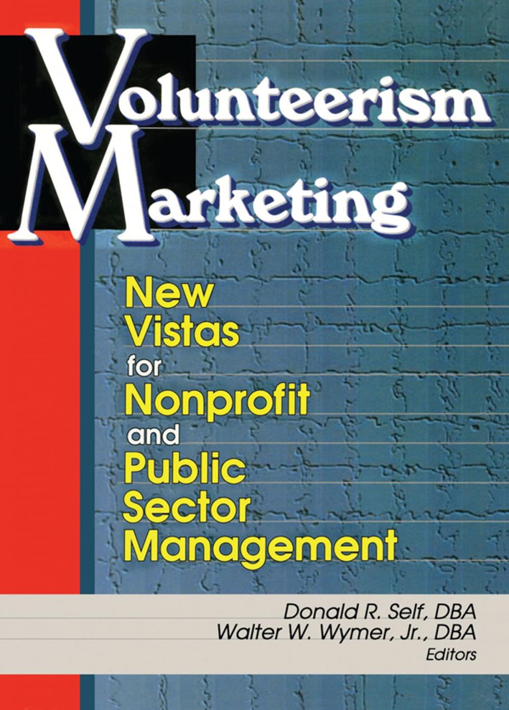 Big bigCover of Volunteerism Marketing