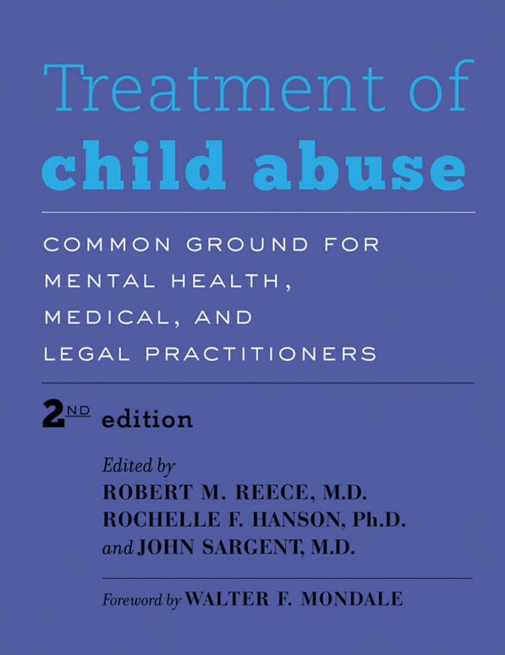 Big bigCover of Treatment of Child Abuse