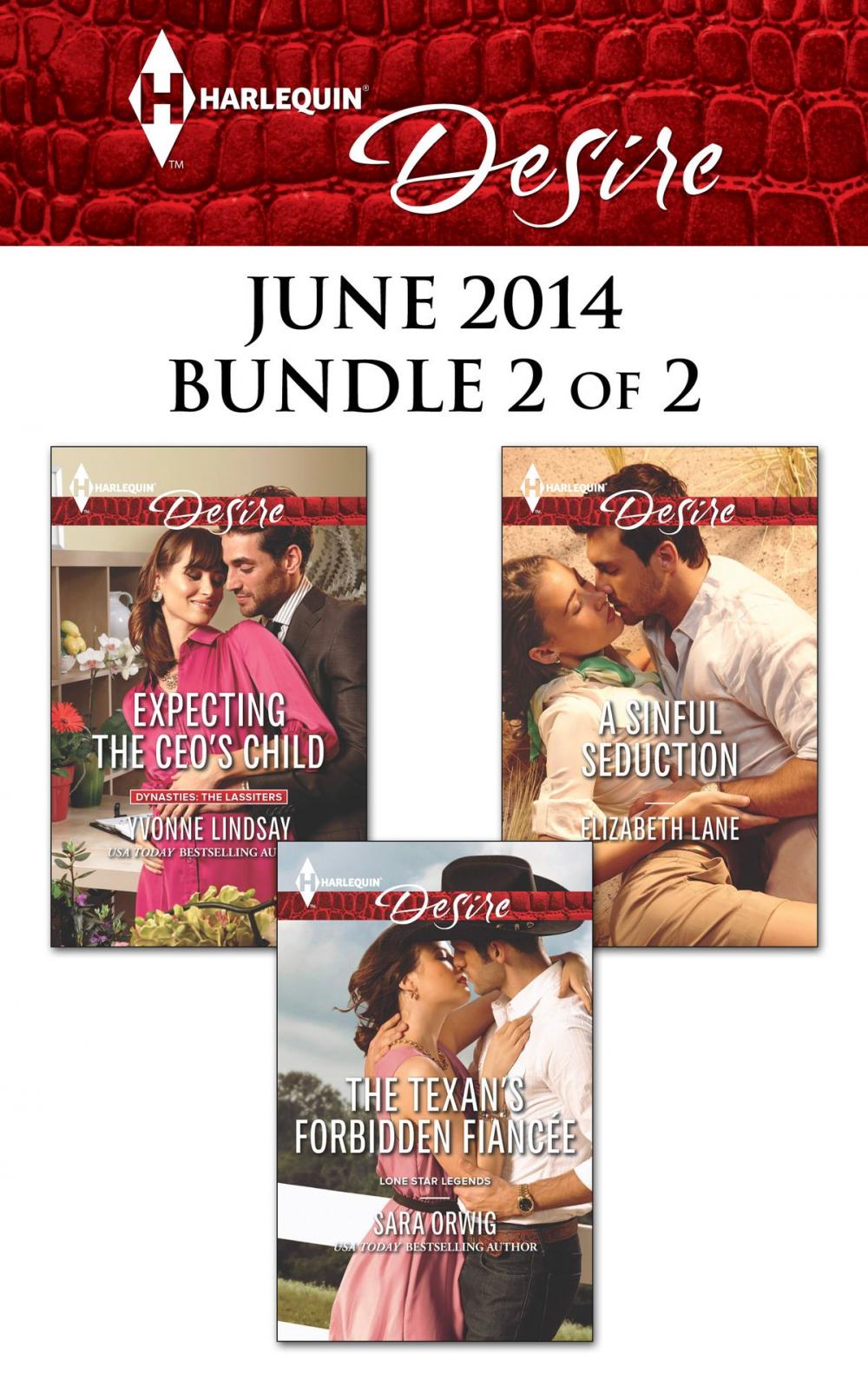 Big bigCover of Harlequin Desire June 2014 - Bundle 2 of 2