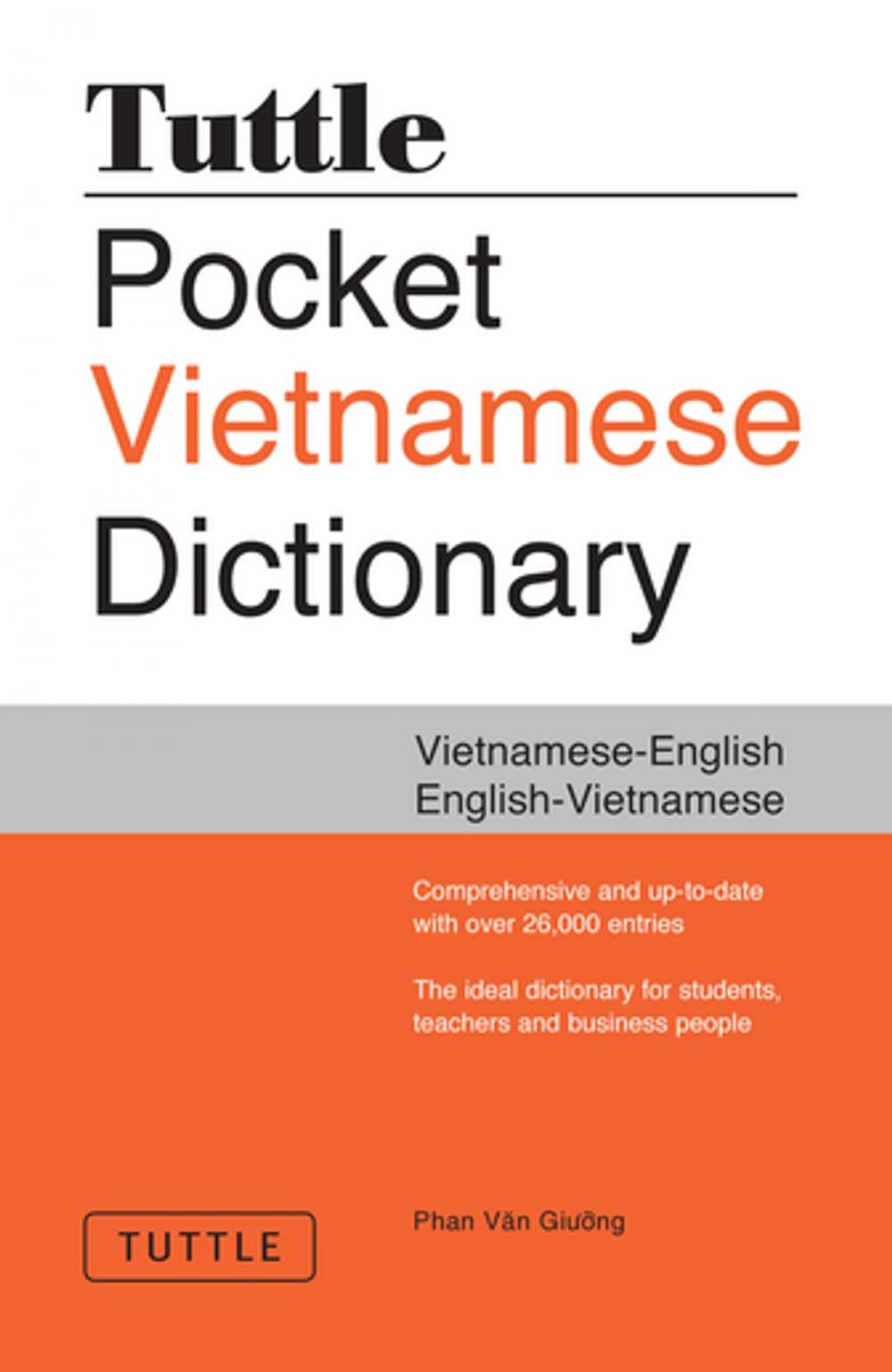 Big bigCover of Tuttle Pocket Vietnamese Dictionary