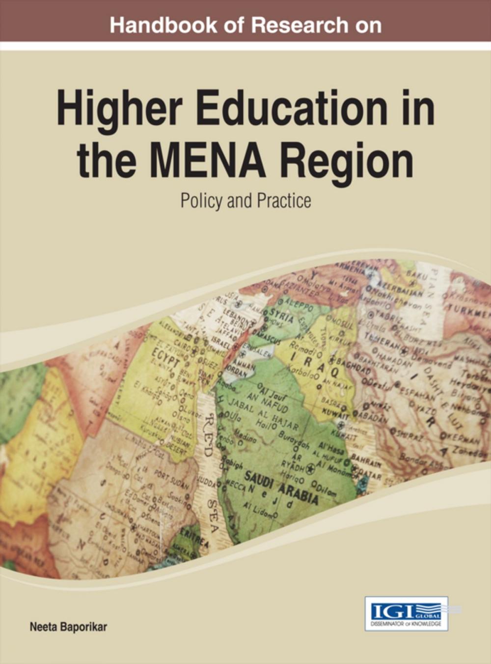 Big bigCover of Handbook of Research on Higher Education in the MENA Region