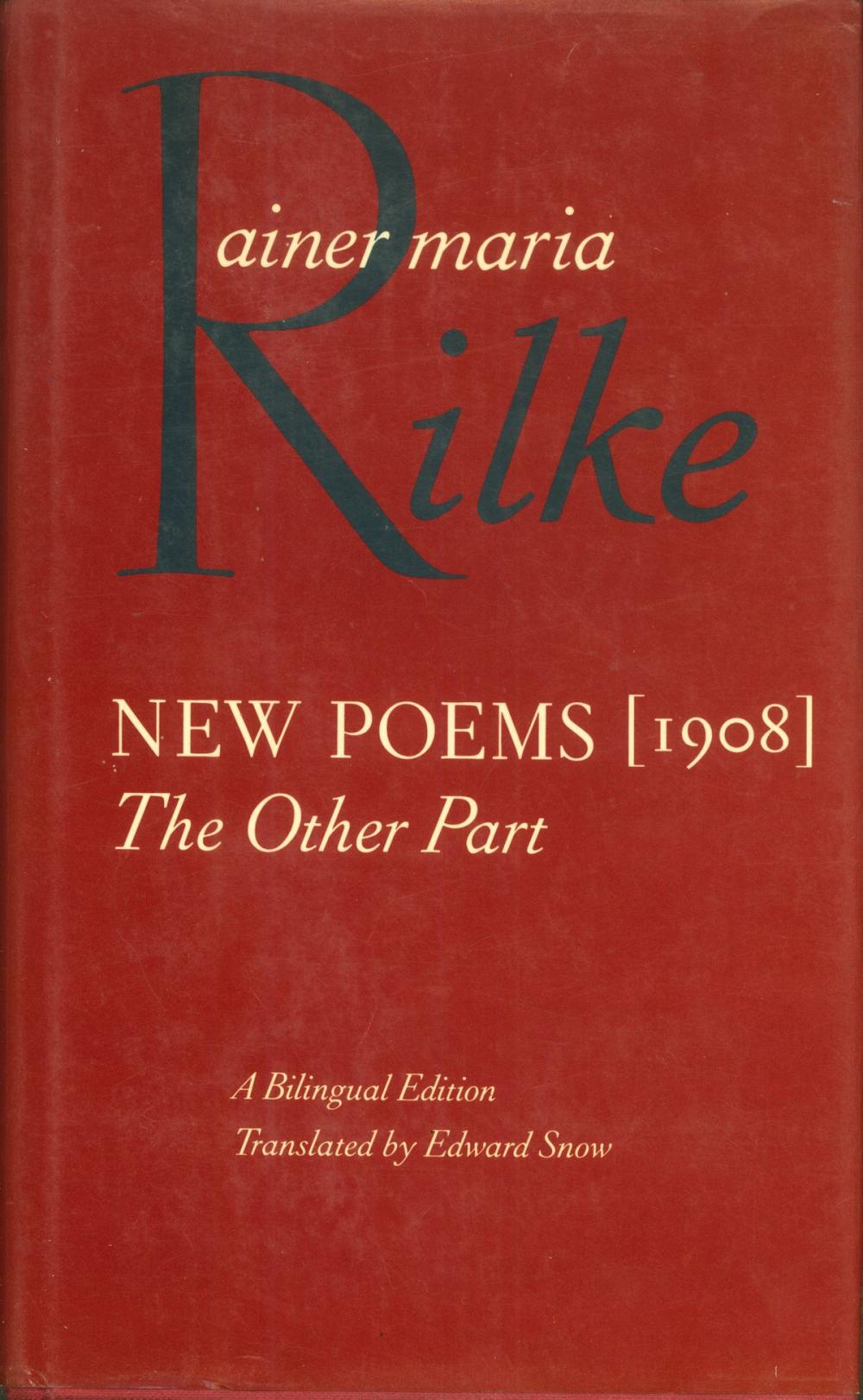 Big bigCover of New Poems, 1908