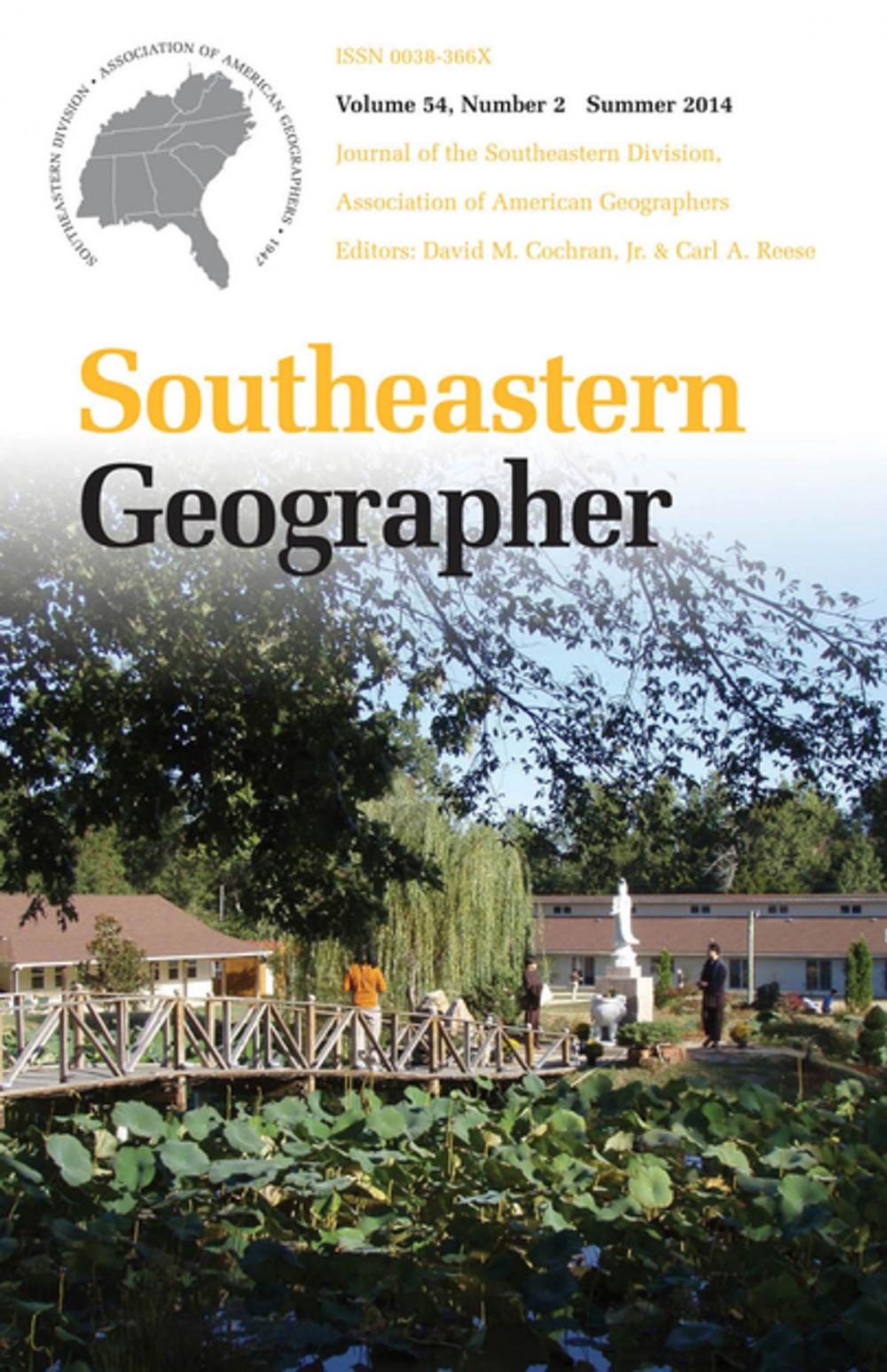 Big bigCover of Southeastern Geographer