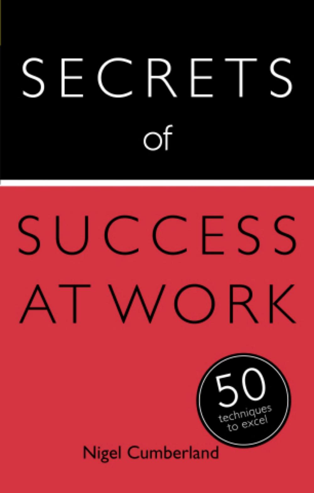 Big bigCover of Secrets of Success at Work