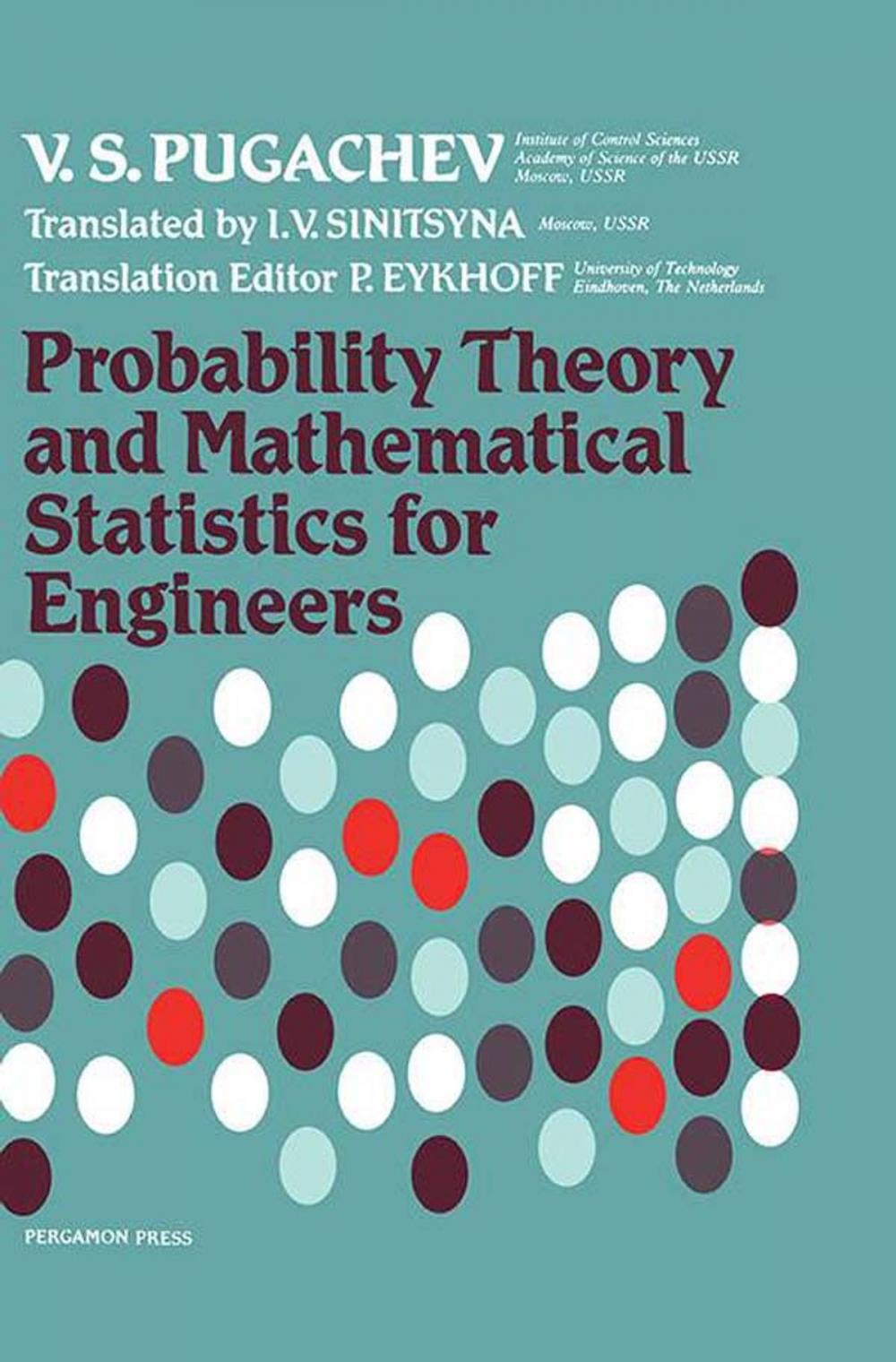 Big bigCover of Probability Theory and Mathematical Statistics for Engineers