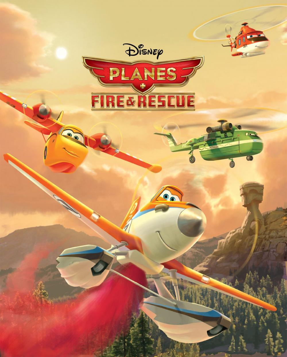 Big bigCover of Planes Fire & Rescue Movie Storybook