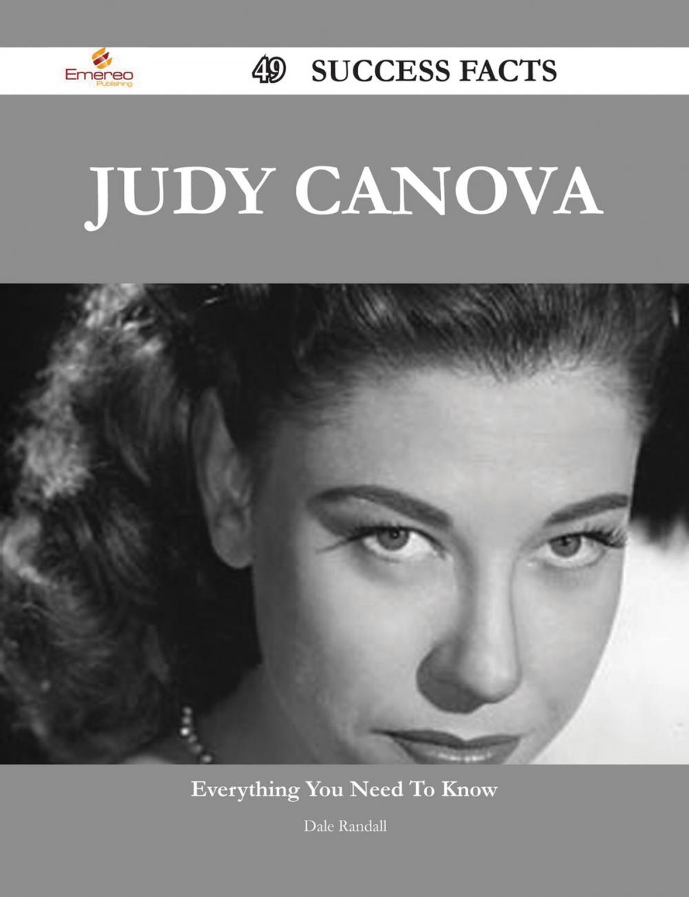 Big bigCover of Judy Canova 49 Success Facts - Everything you need to know about Judy Canova