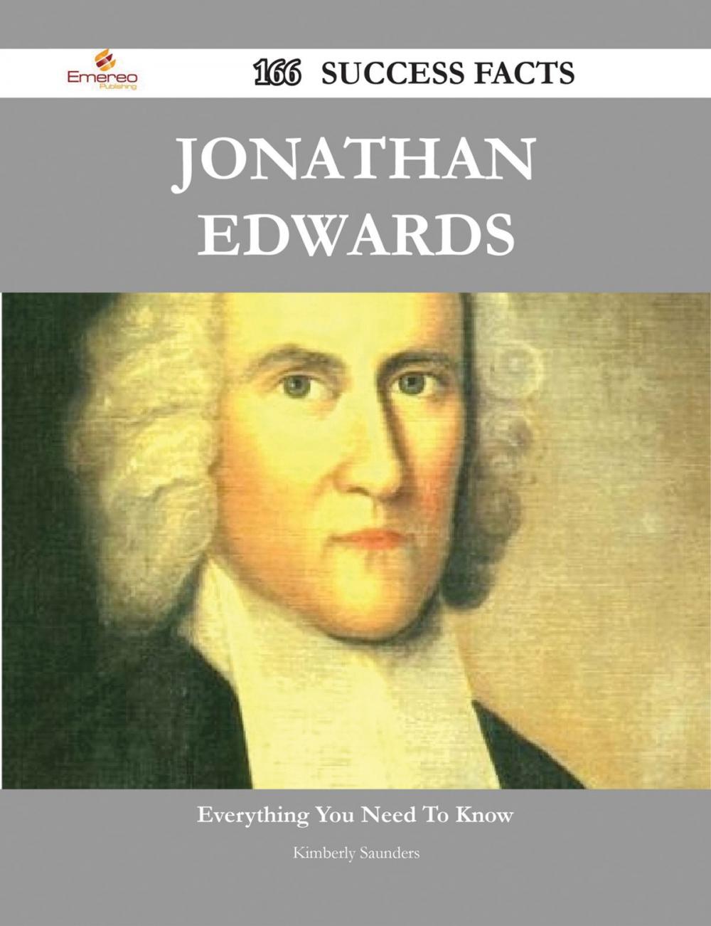 Big bigCover of Jonathan Edwards 166 Success Facts - Everything you need to know about Jonathan Edwards