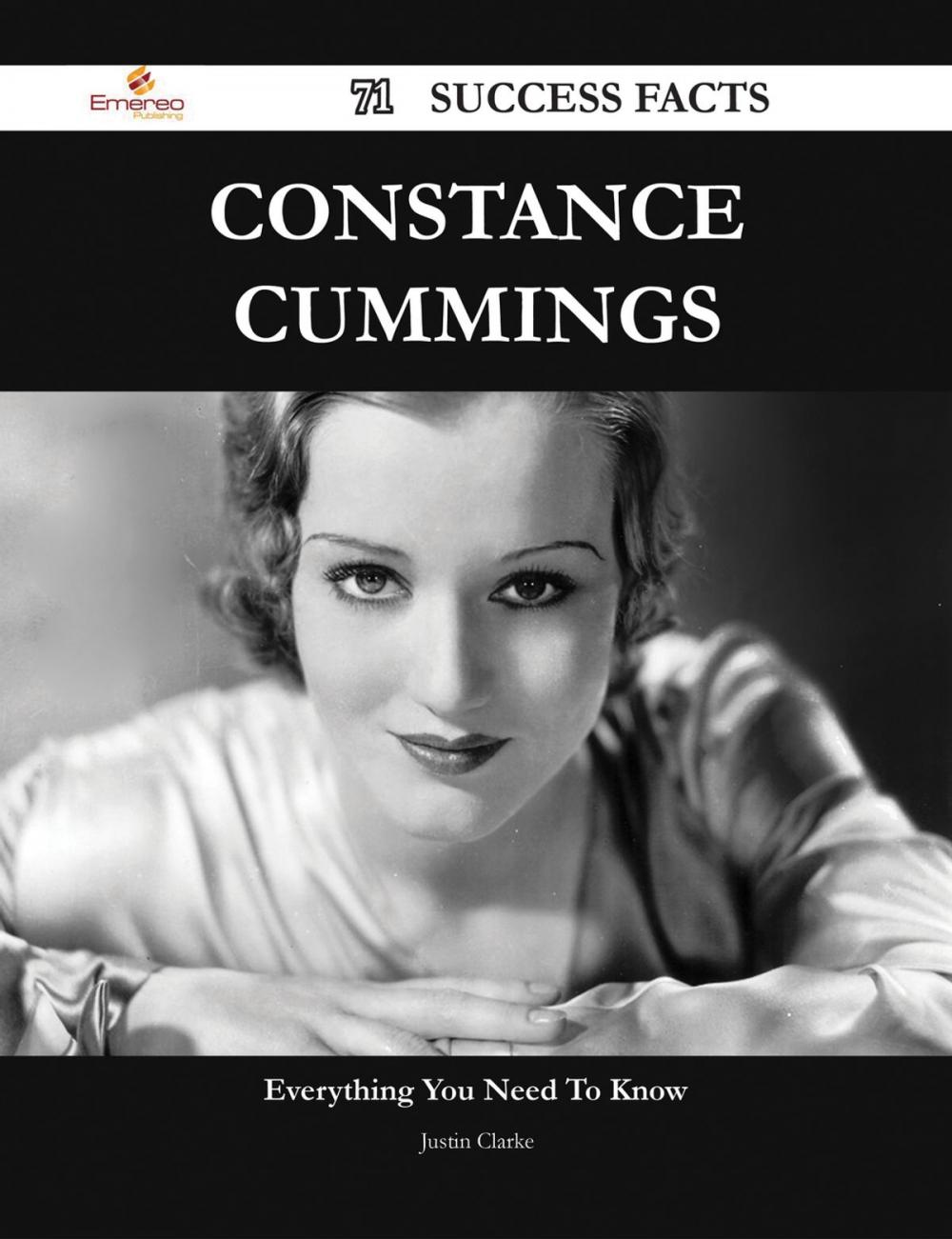 Big bigCover of Constance Cummings 71 Success Facts - Everything you need to know about Constance Cummings