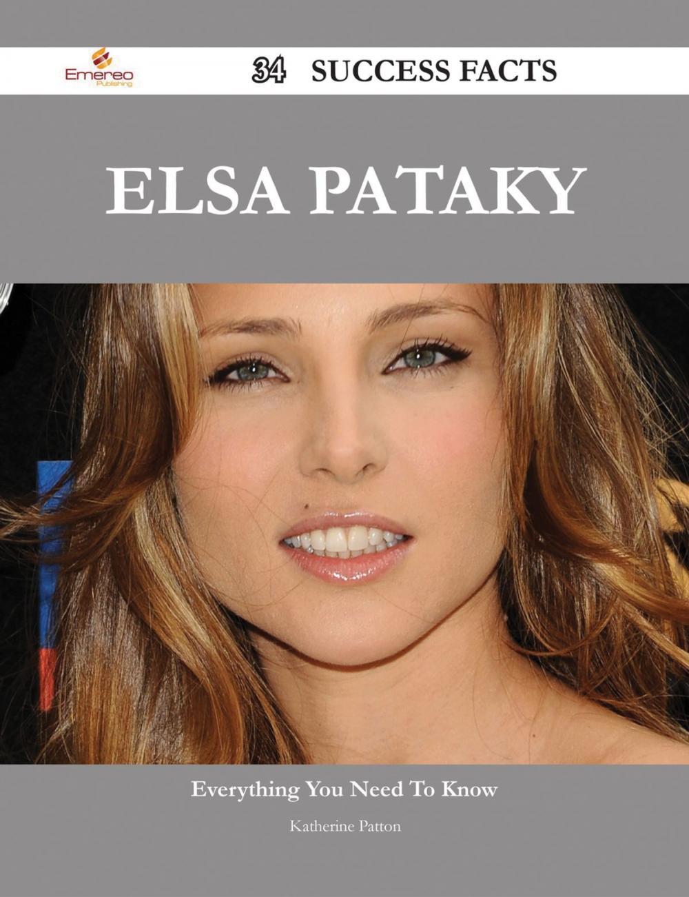 Big bigCover of Elsa Pataky 34 Success Facts - Everything you need to know about Elsa Pataky