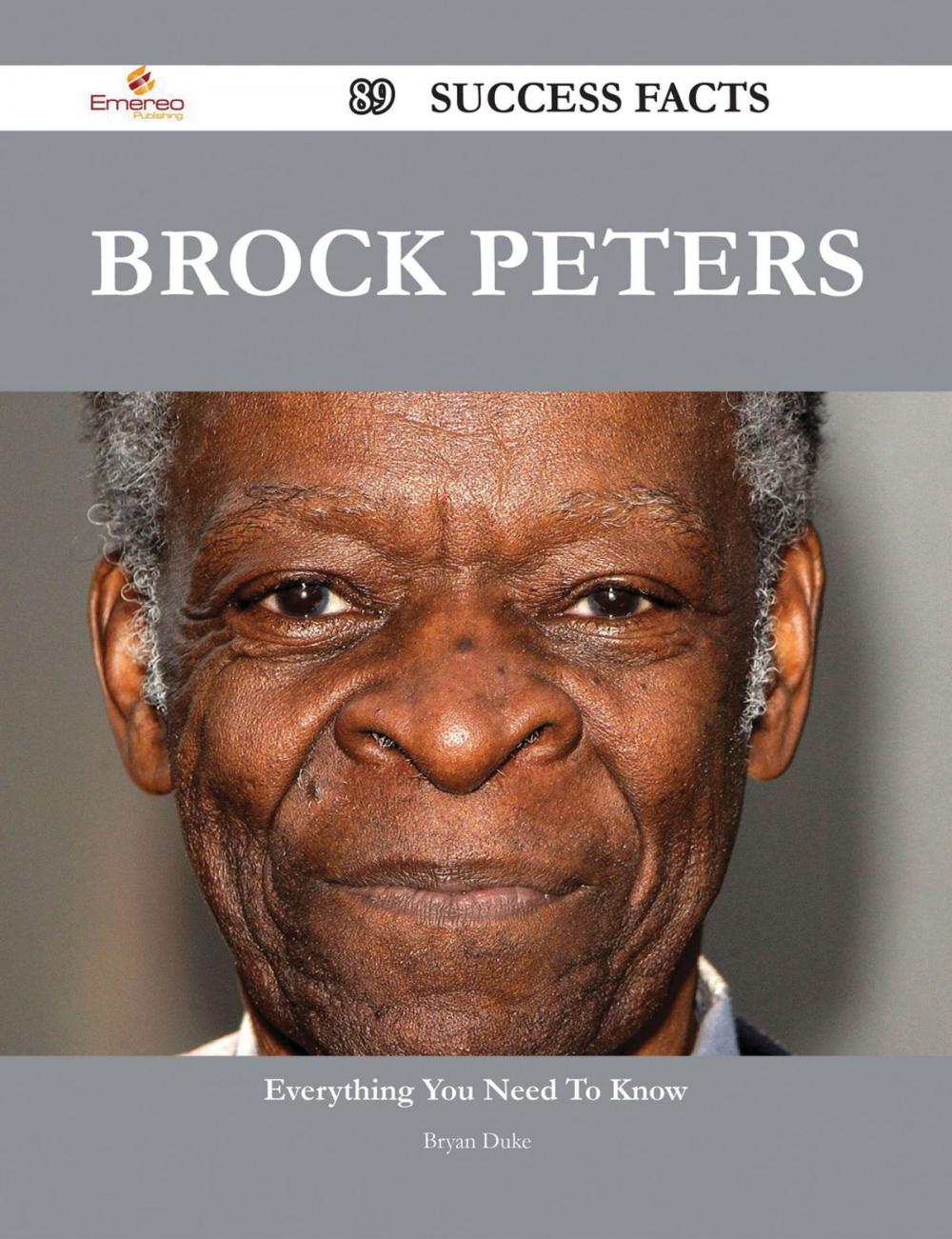 Big bigCover of Brock Peters 89 Success Facts - Everything you need to know about Brock Peters