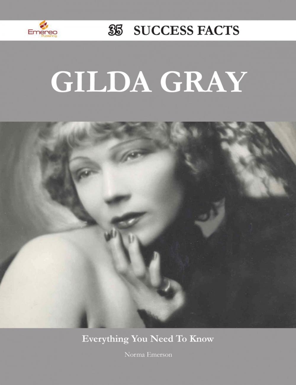 Big bigCover of Gilda Gray 35 Success Facts - Everything you need to know about Gilda Gray