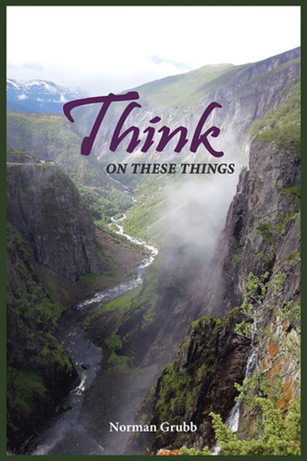 Big bigCover of Think on These Things