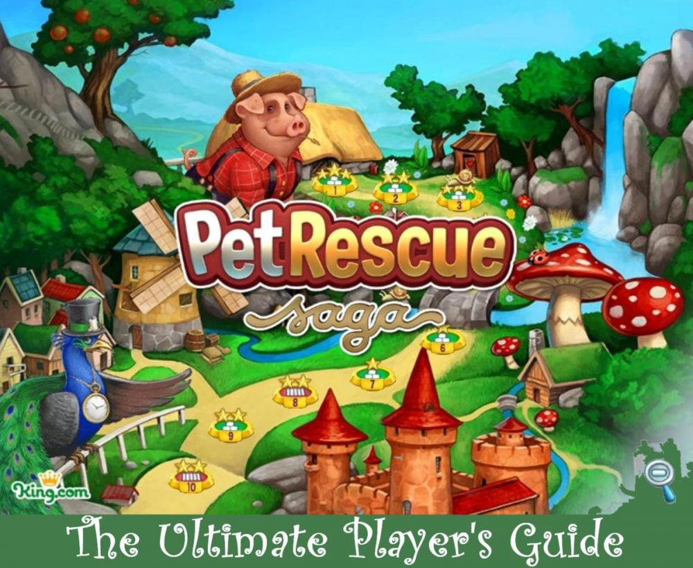 Big bigCover of Pet Rescue Saga: The Ultimate Player's Guide to play Pet Rescue Saga- with Best Tips, Tricks and Hints