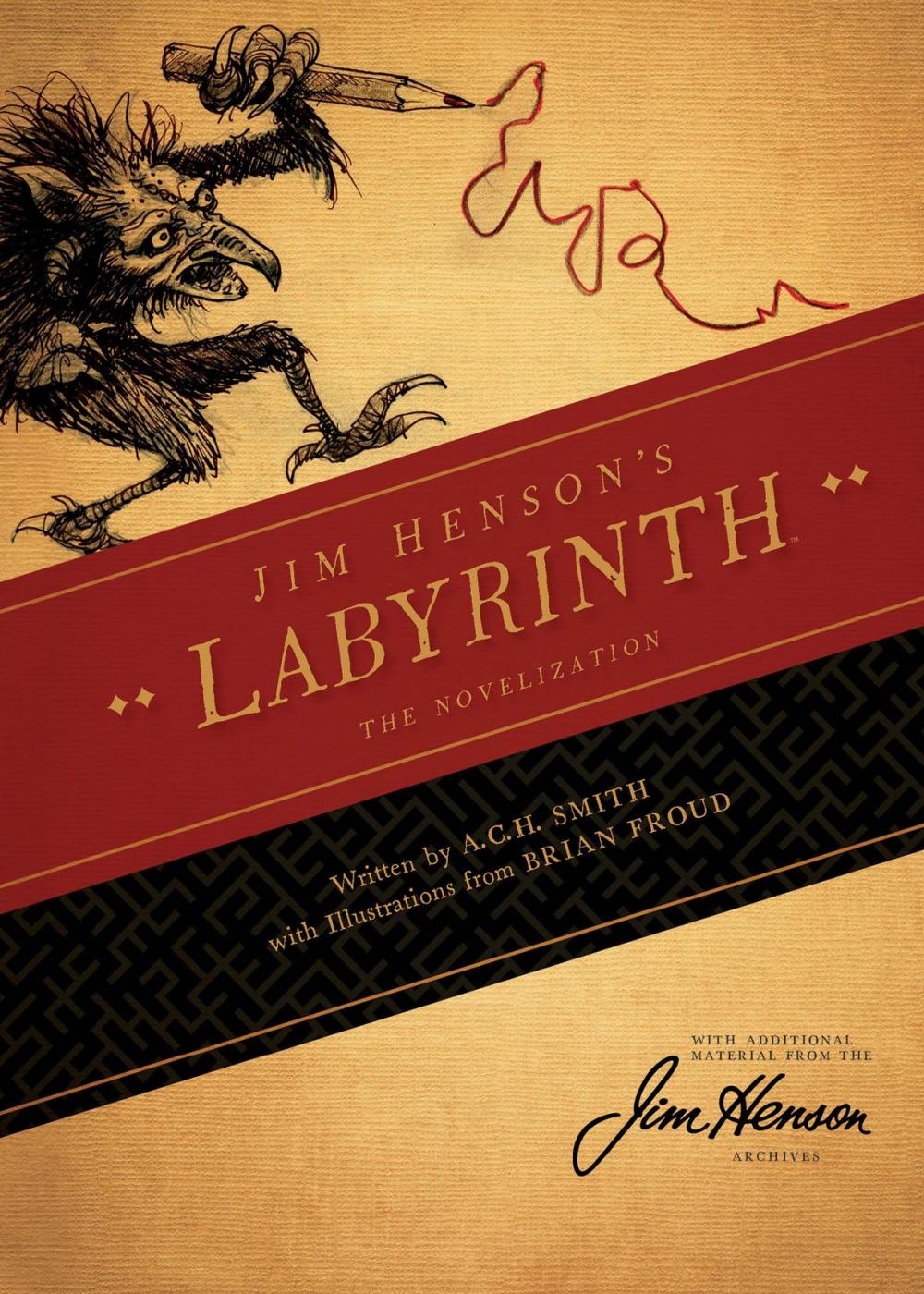 Big bigCover of Jim Henson's Labyrinth: The Novelization