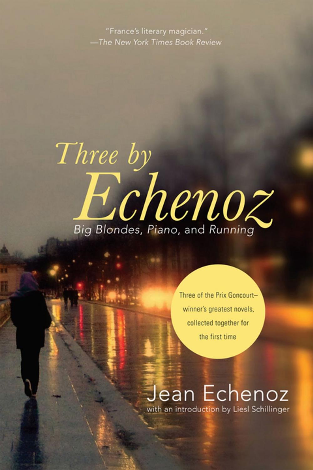 Big bigCover of Three By Echenoz