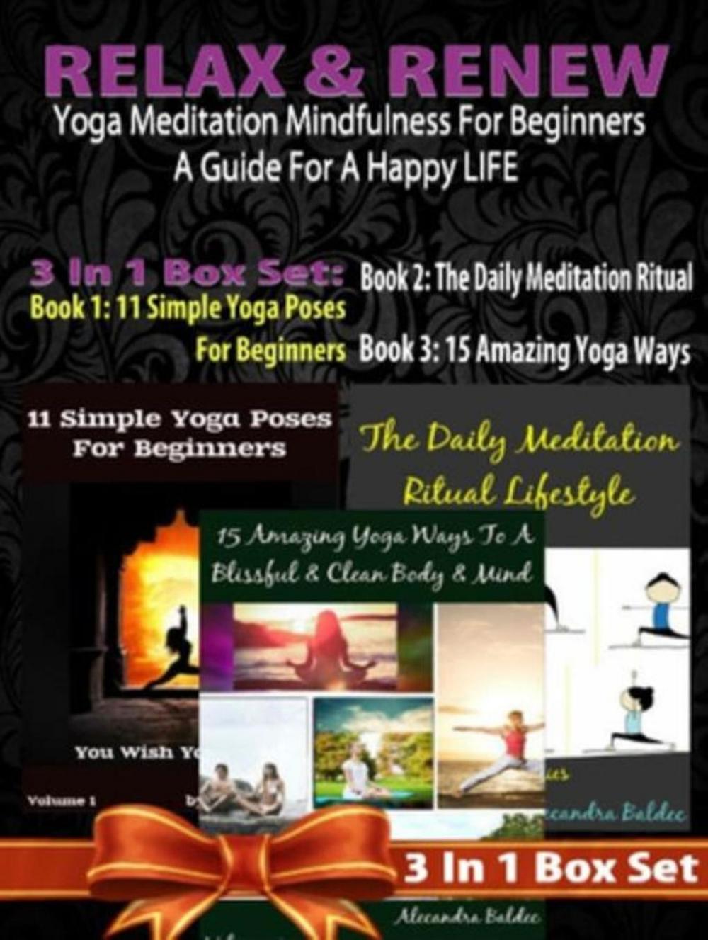 Big bigCover of Relax Renew: Yoga Meditation Mindfulness For Beginners