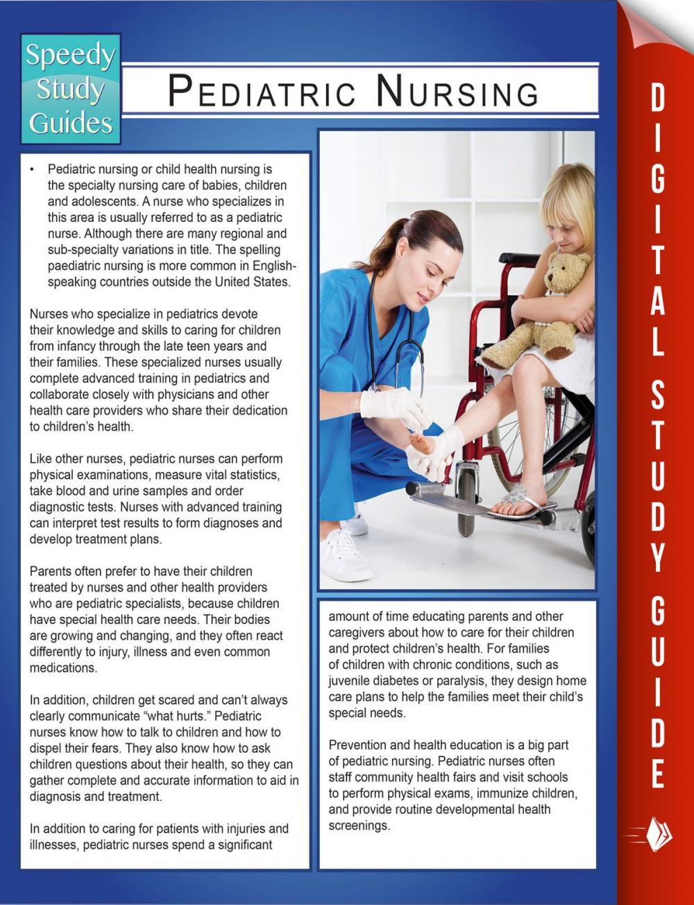 Big bigCover of Pediatric Nursing (Speedy Study Guides)