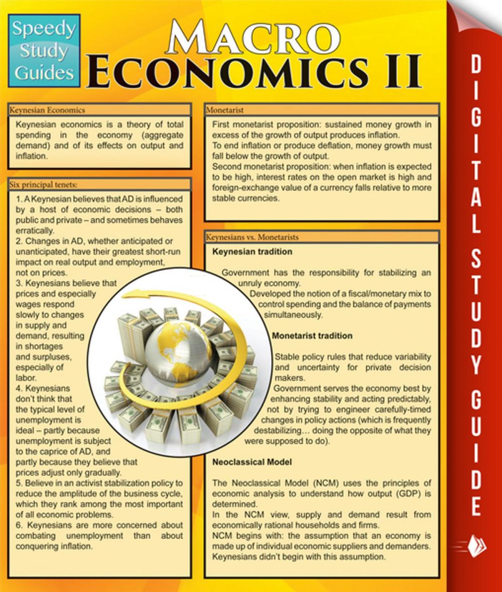 Big bigCover of Macro Economics ll (Speedy Study Guides)