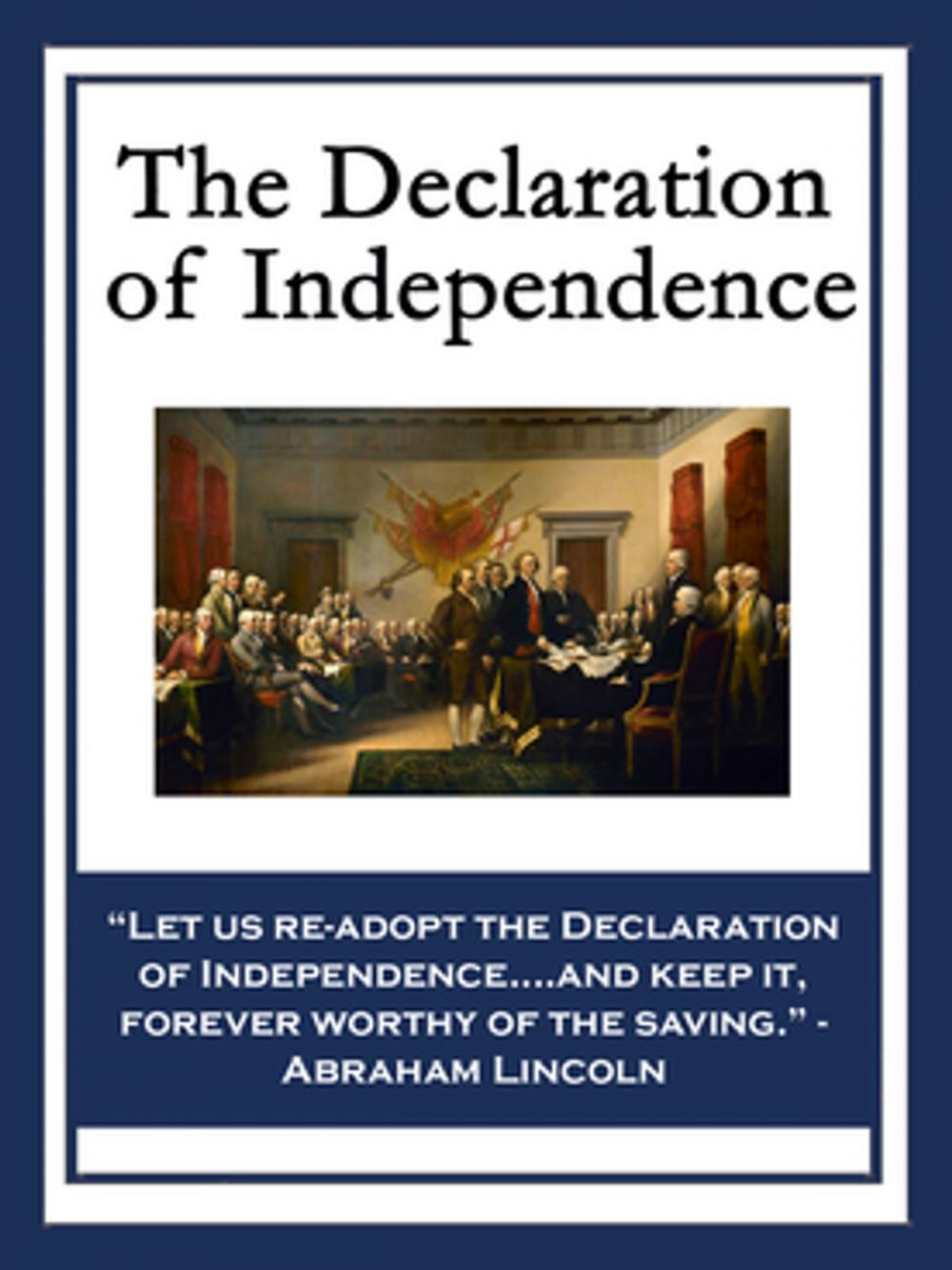 Big bigCover of The Declaration of Independence