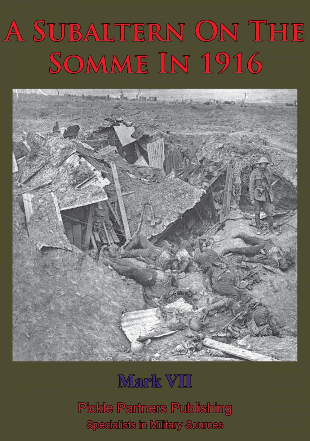 Big bigCover of A Subaltern On The Somme In 1916