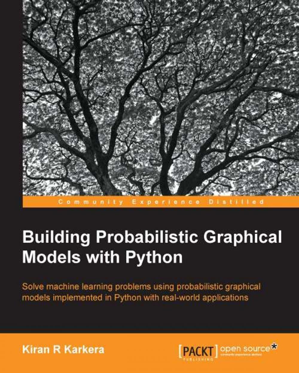 Big bigCover of Building Probabilistic Graphical Models with Python