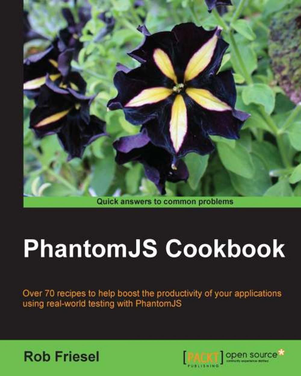 Big bigCover of PhantomJS Cookbook