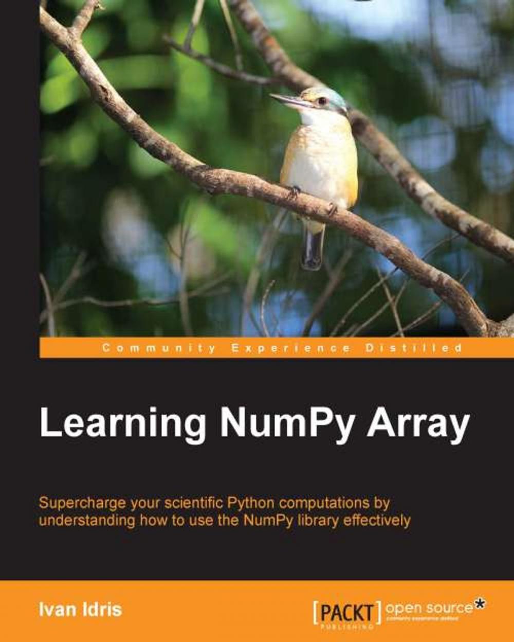 Big bigCover of Learning NumPy Array