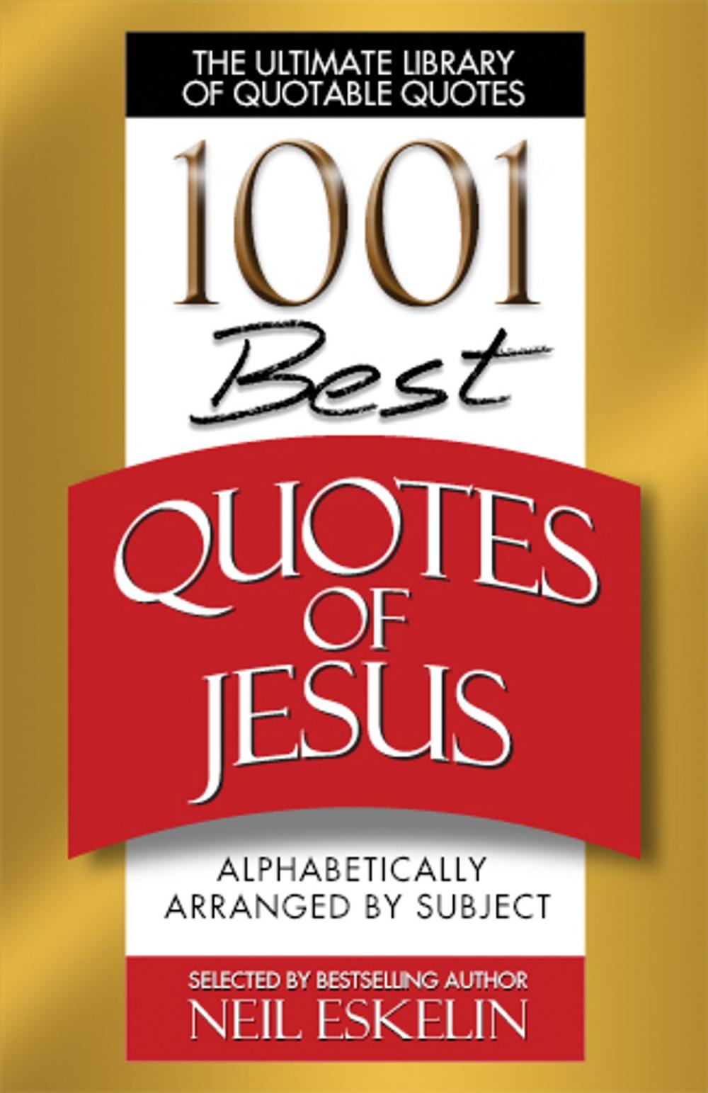 Big bigCover of 1001 Best Quotes of Jesus