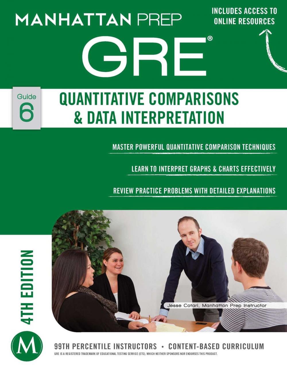 Big bigCover of GRE Quantitative Comparisons & Data Interpretation